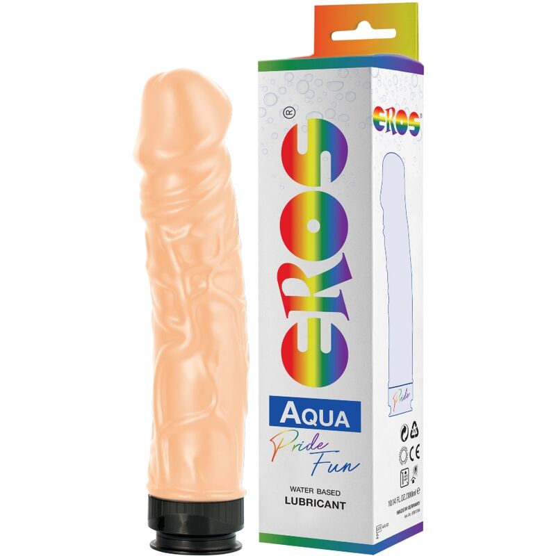 PRIDE - EROS AQUA LGBT PRIDE DILDO AND WATERBASED LUBRICANT - Amore24