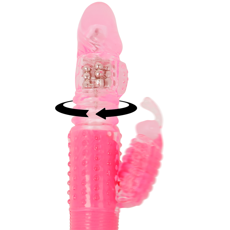 OHMAMA - ROTATING VIBRATOR WITH RABBIT - Amore24