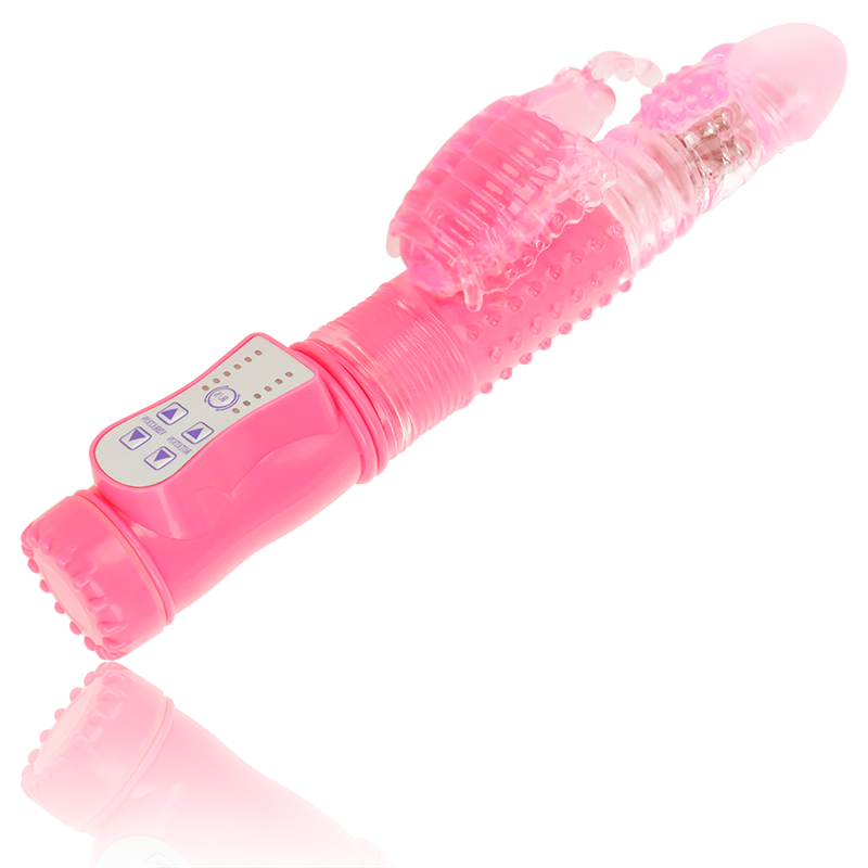 OHMAMA - ROTATING VIBRATOR WITH RABBIT - Amore24