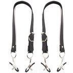 OHMAMA FETISH - CLITORIS CLAMPS WITH LEG STRAPS - Amore24