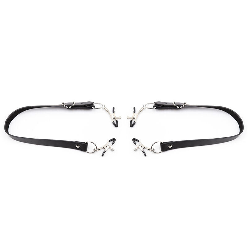 OHMAMA FETISH - CLITORIS CLAMPS WITH LEG STRAPS - Amore24