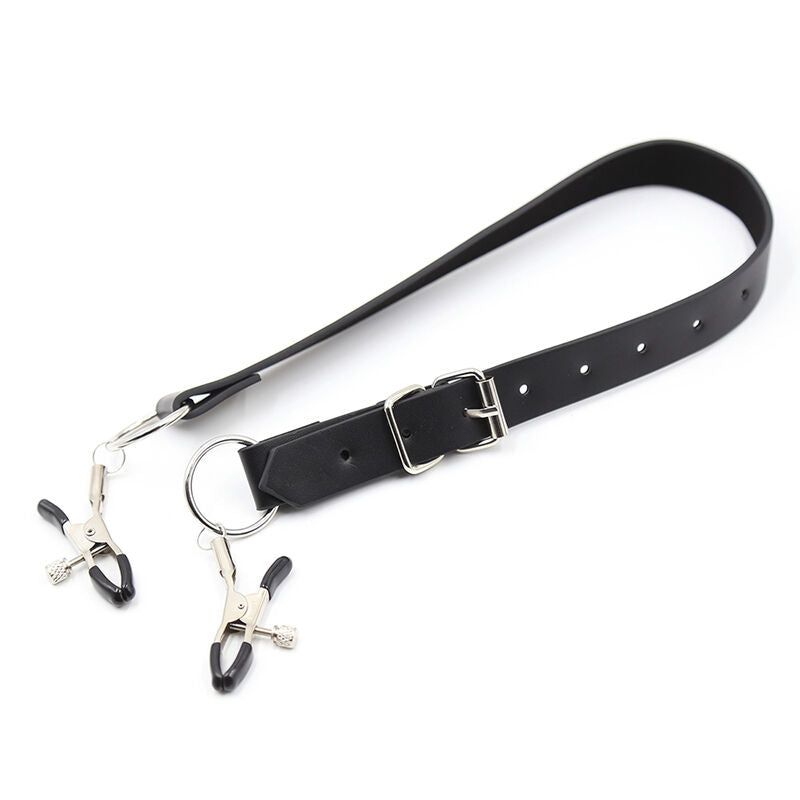 OHMAMA FETISH - CLITORIS CLAMPS WITH LEG STRAPS - Amore24