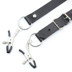 OHMAMA FETISH - CLITORIS CLAMPS WITH LEG STRAPS - Amore24
