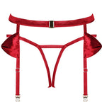 OBSESSIVE - RUBINESA GARTER BELT L/XL - Amore24