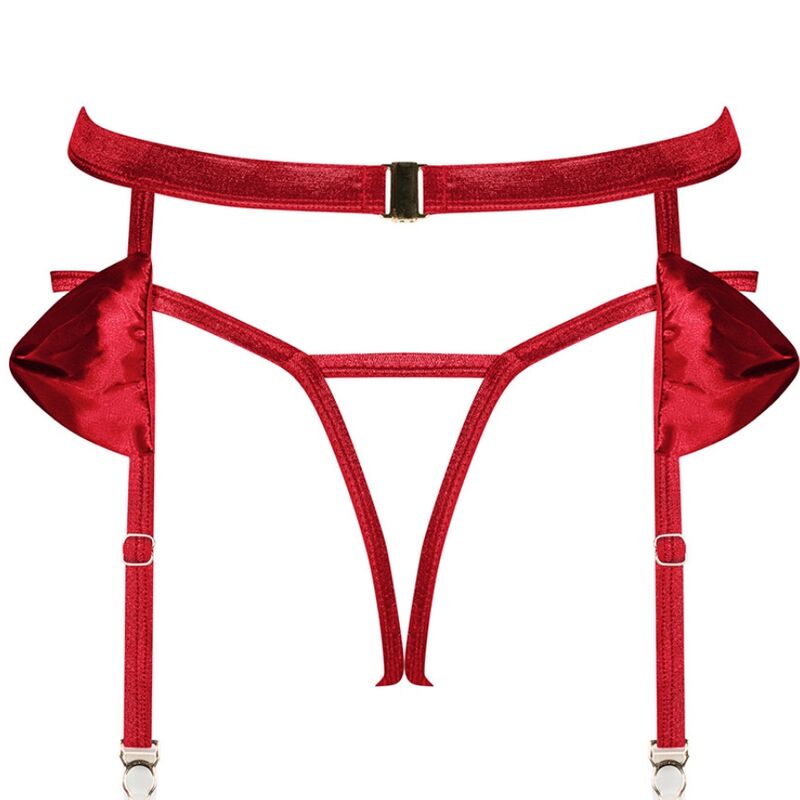 OBSESSIVE - RUBINESA GARTER BELT L/XL - Amore24