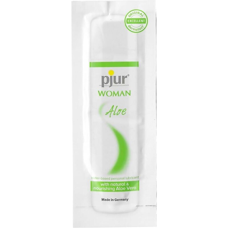 PJUR - WOMAN ALOE WATER-BASED LUBRICANT 2 ML - Amore24