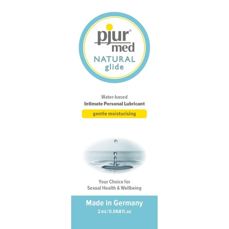 PJUR - MED NATURAL WATER-BASED LUBRICANT 2 ML - Amore24