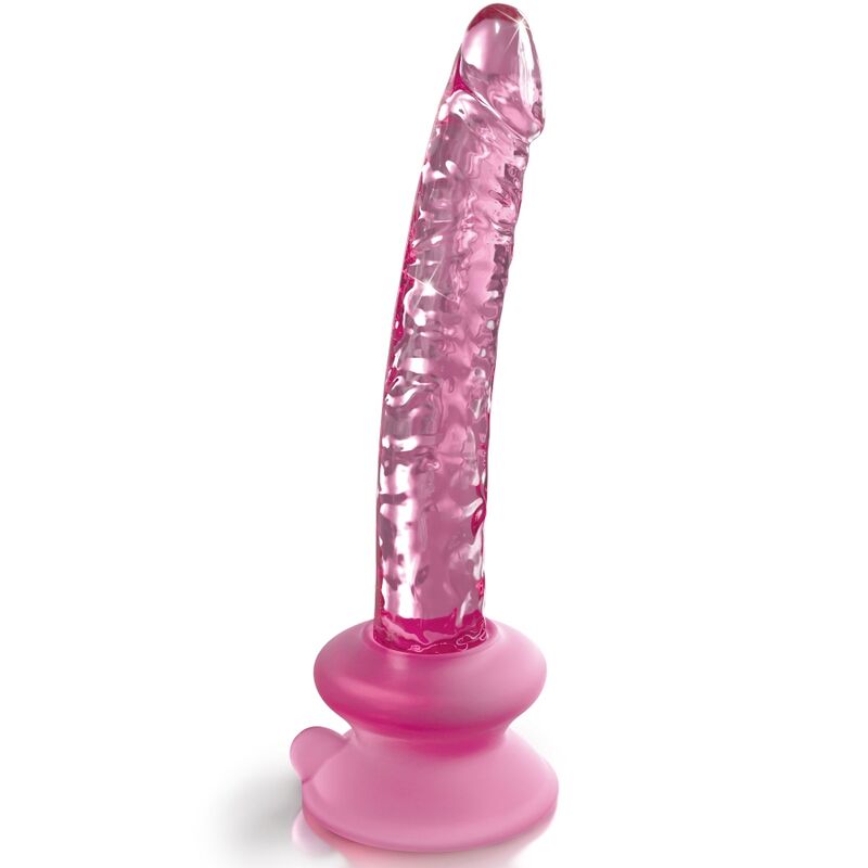 ICICLES - N. 86 GLASS DILDO WITH SUCTION CUP - Amore24