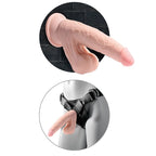 KING COCK - PLUS 3D DILDO SWINGING BALLS 20.3 CM - Amore24