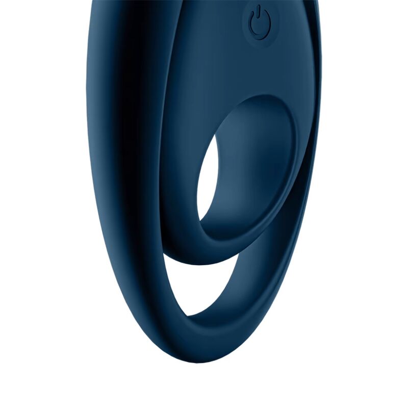 SATISFYER - GLORIOUS DUO RING VIBRATOR BLUE - Amore24
