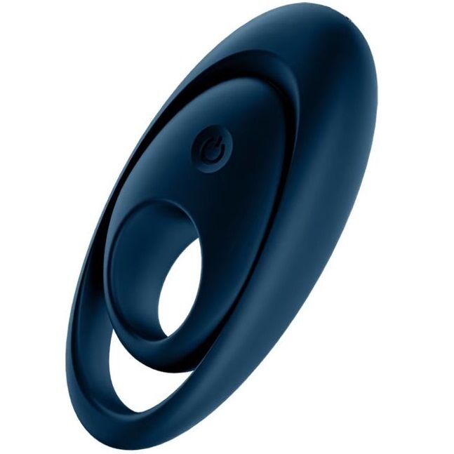 SATISFYER - GLORIOUS DUO RING VIBRATOR BLUE - Amore24