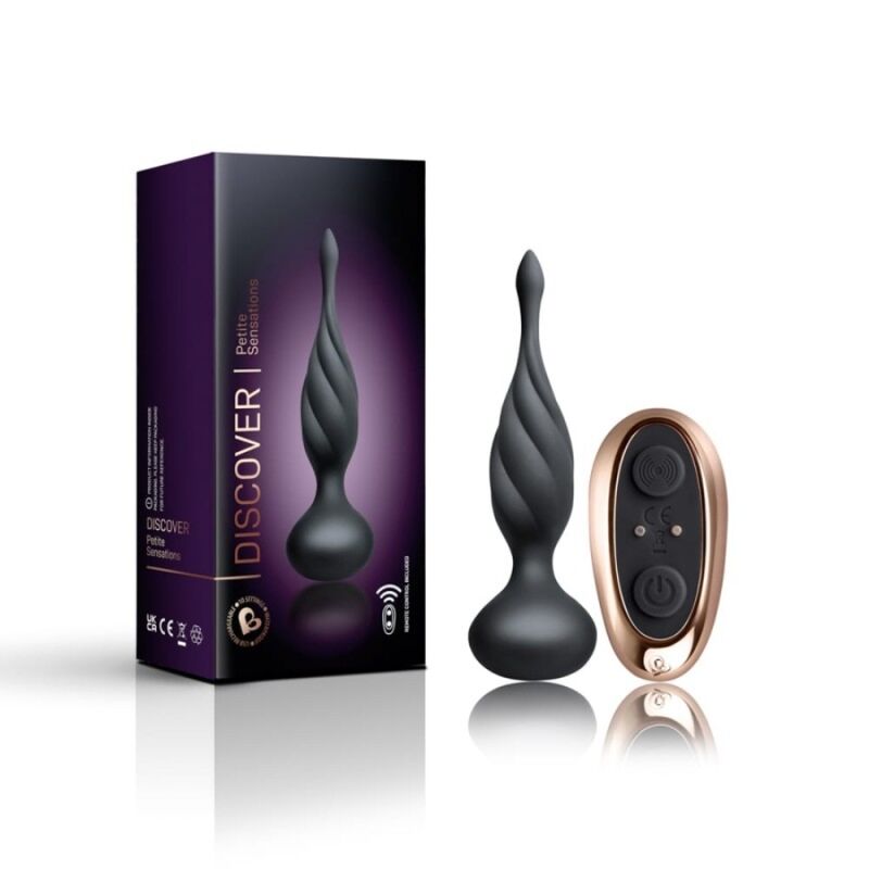 ROCKS - OFF - DISCOVER ANAL STIMULATOR - BLACK - Amore24