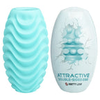 PRETTY LOVE - TURQUOISE DOUBLE SIDED MASTURBATOR EGG - Amore24