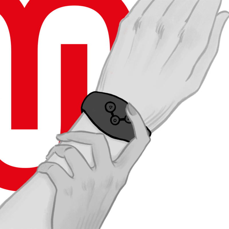 WATCHME - WIRELESS TECHNOLOGY WATCH JET BLACK - Amore24