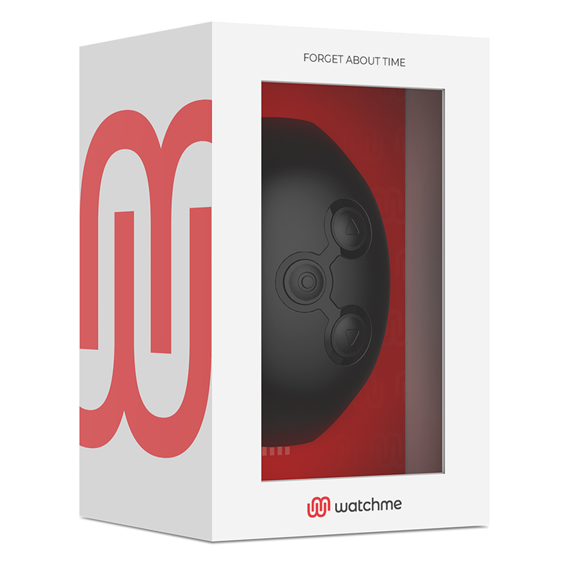 WATCHME - WIRELESS TECHNOLOGY WATCH JET BLACK - Amore24