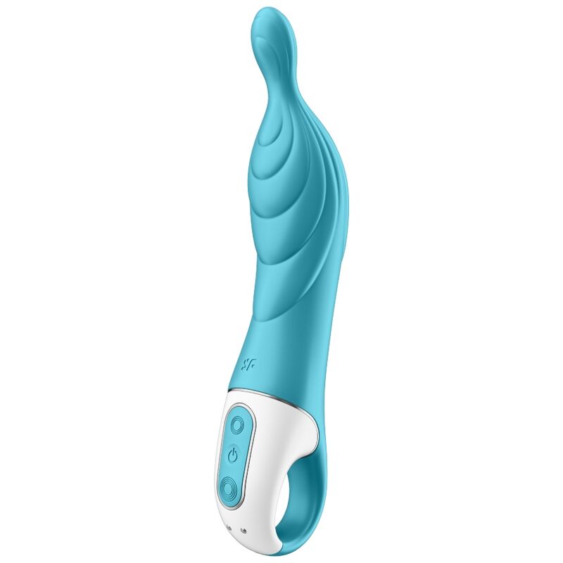 SATISFYER - AMAZING 2 ASPOT VIBRATOR TURQUOISE - Amore24