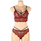 SUBBLIME - SET TWO PIECES SET LACE TOP AND PANTIES L/XL - Amore24