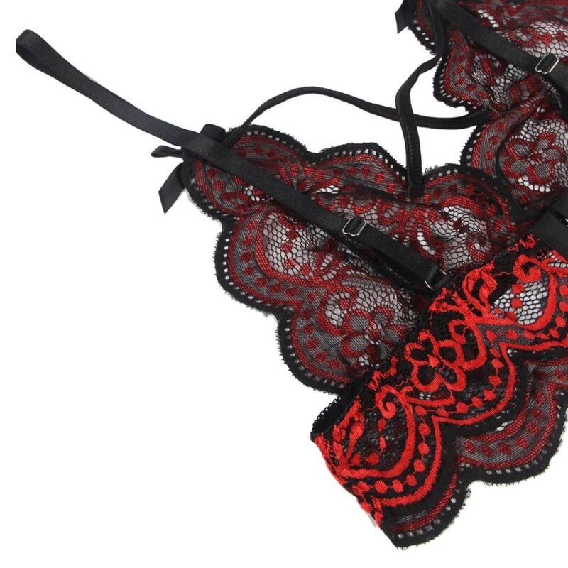 SUBBLIME - SET TWO PIECES SET LACE TOP AND PANTIES L/XL - Amore24