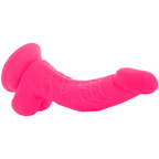 DIVERSIA - FLEXIBLE VIBRATING DILDO PINK 21.5 CM -O- 4.5 CM - Amore24