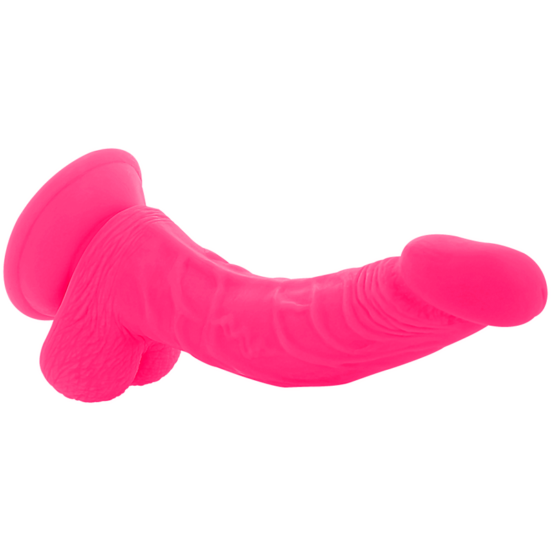 DIVERSIA - FLEXIBLE VIBRATING DILDO PINK 21.5 CM -O- 4.5 CM - Amore24