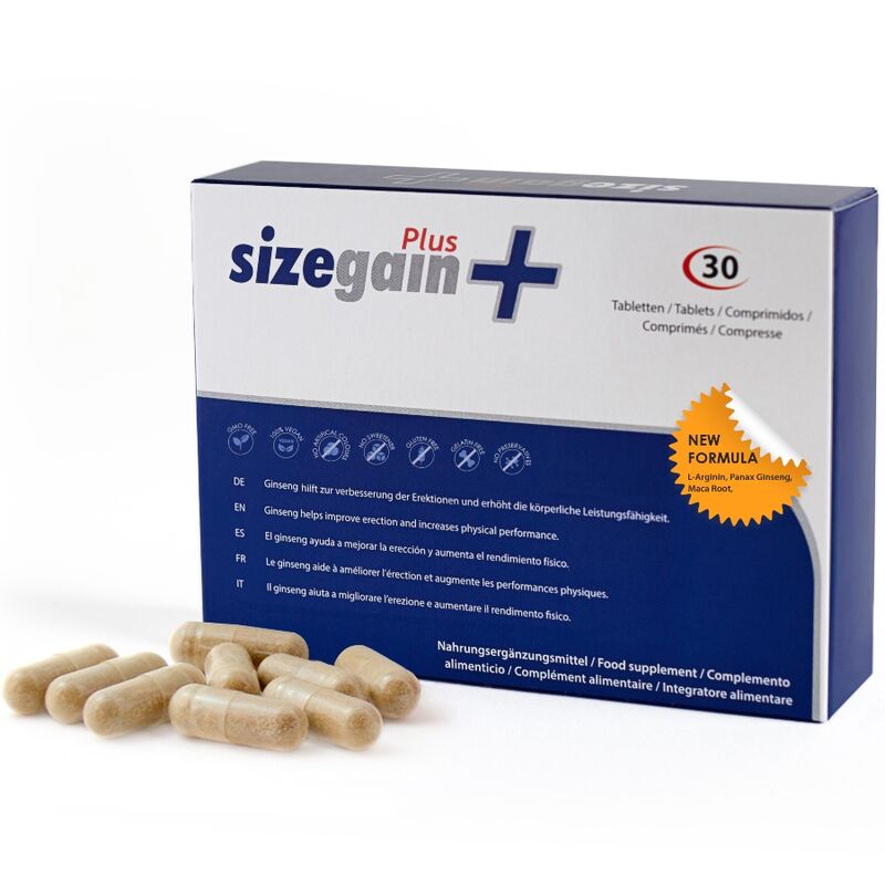 500 COSMETICS - SIZEGAIN PLUS PILLS TO ENLARGE THE PENIS - Amore24