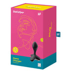 SATISFYER - GAME CHANGER PLUG VIBRATOR BLACK - Amore24