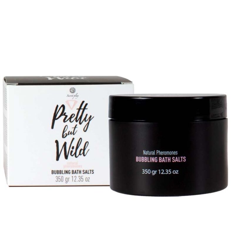 SECRETPLAY - PRETTY BUT WILD BUBBLING BATH SALTS 350 GR - Amore24