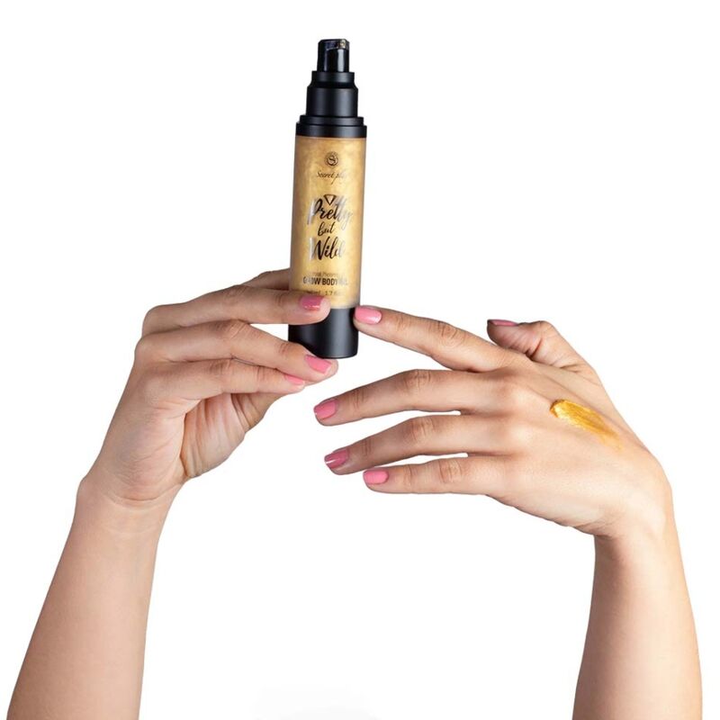 SECRETPLAY - PRETTY BUT WILD GLOW BODY OIL 50 ML - Amore24