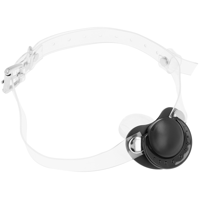 OHMAMA FETISH TRANSPARENT PACIFIER GAG - Amore24