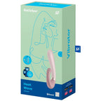 SATISFYER - HEAT WAVE VIBRATOR APP WHITE - Amore24