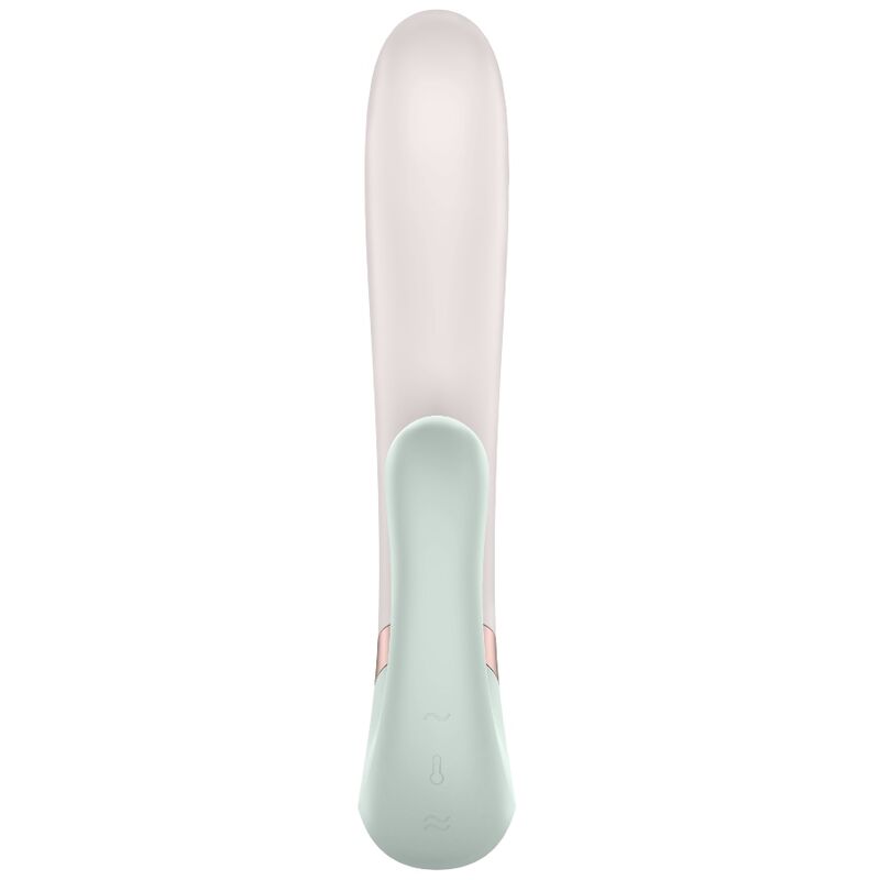SATISFYER - HEAT WAVE VIBRATOR APP WHITE - Amore24