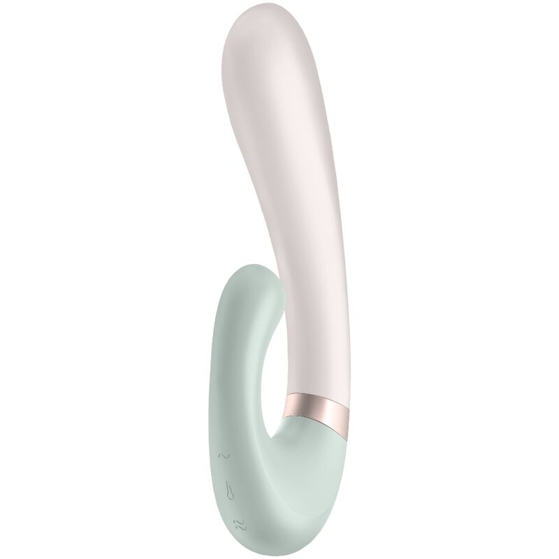 SATISFYER - HEAT WAVE VIBRATOR APP WHITE - Amore24