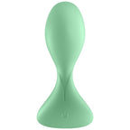 SATISFYER - TRENDSETTER VIBRATING PLUG APP GREEN - Amore24