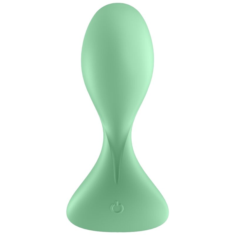 SATISFYER - TRENDSETTER VIBRATING PLUG APP GREEN - Amore24
