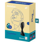 SATISFYER - TRENDSETTER VIBRATING PLUG APP GREEN - Amore24