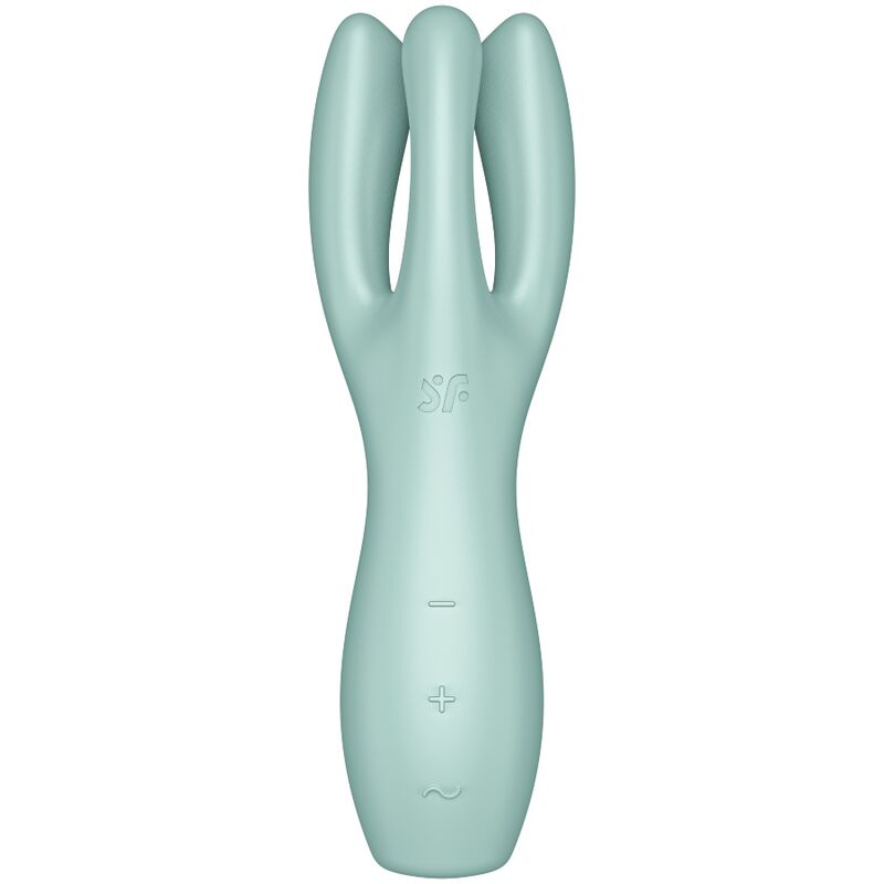SATISFYER - THREESOME 3 VIBRATOR MINT - Amore24
