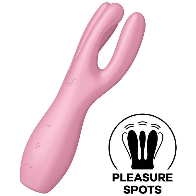 SATISFYER - THREESOME 3 VIBRATOR MINT - Amore24