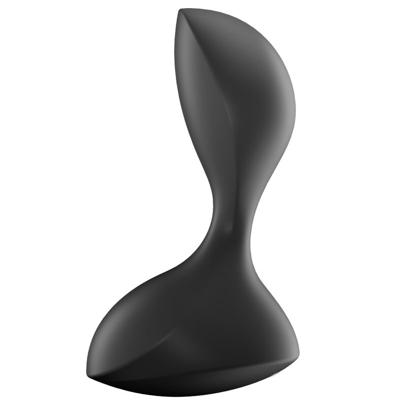 SATISFYER - SWEET SEAL VIBRATING PLUG APP BLACK - Amore24