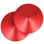 OHMAMA FETISH RED CIRCLE NIPPLE COVERS - Amore24