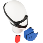 OHMAMA FETISH DOG MUZZLE - BLUE - Amore24