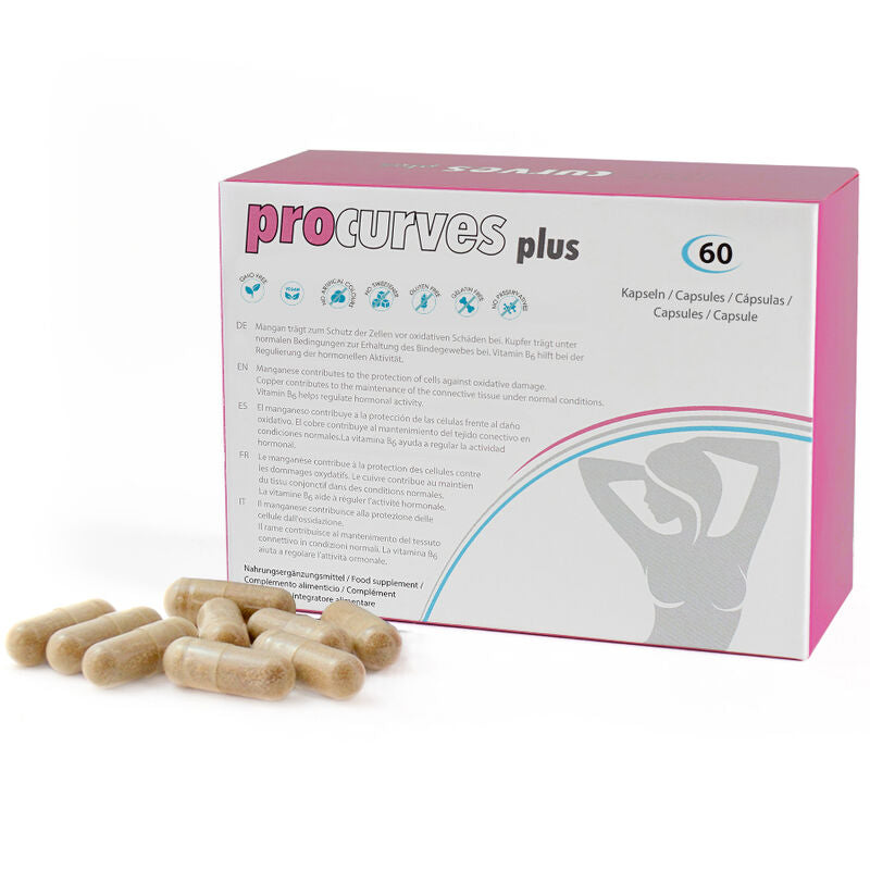500 COSMETICS - PROCURVES PLUS NATURAL BREAST ENHANCEMENT CAPSULES - Amore24