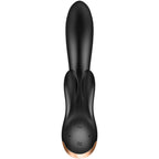 SATISFYER - DOUBLE FLEX VIBRATOR APP BLACK - Amore24