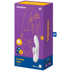 SATISFYER - DOUBLE FLEX VIBRATOR APP BLACK - Amore24