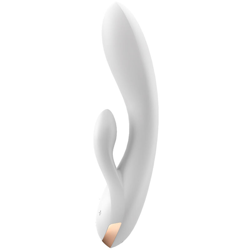 SATISFYER - DOUBLE FLEX VIBRATOR APP BLACK - Amore24