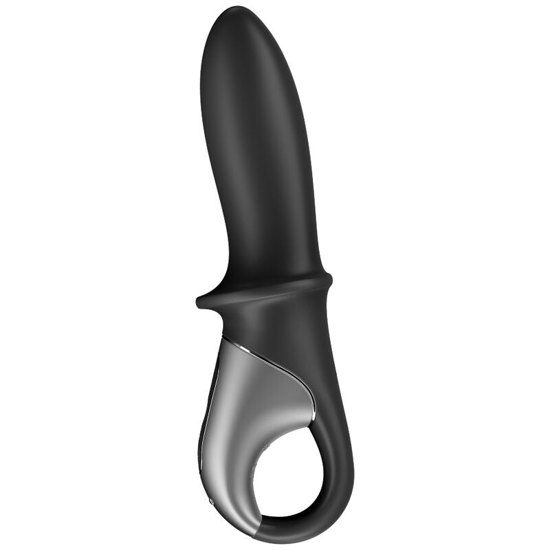 SATISFYER - HOT PASSION ANAL VIBRATOR APP BLACK - Amore24