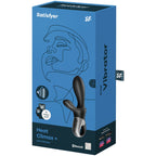 SATISFYER - HEAT CLIMAX+ ANAL VIBRATOR APP BLACK - Amore24