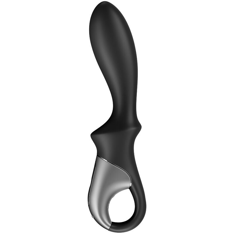 SATISFYER - HEAT CLIMAX ANAL VIBRATOR APP BLACK - Amore24