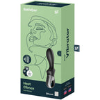 SATISFYER - HEAT CLIMAX ANAL VIBRATOR APP BLACK - Amore24