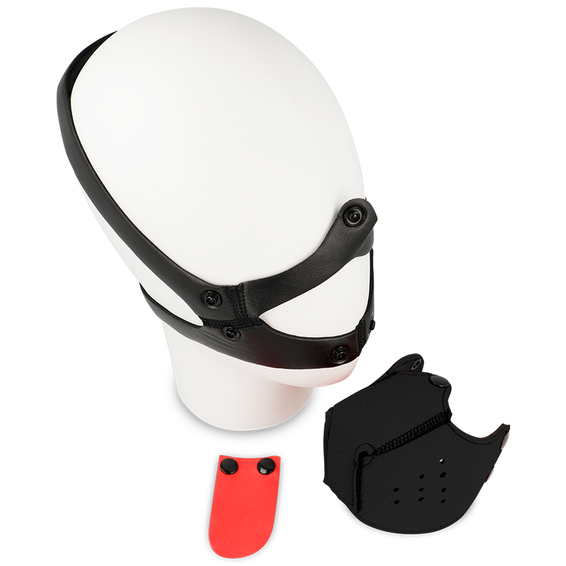 OHMAMA FETISH DOG MUZZLE - BLACK - Amore24