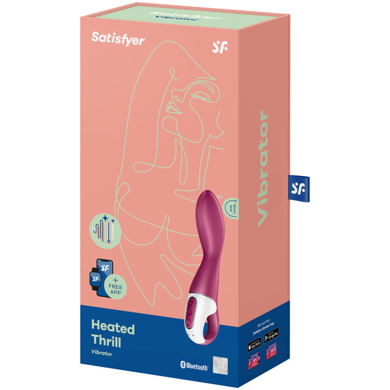 SATISFYER - HEATED THRILL GSPOT VIBRATOR - Amore24